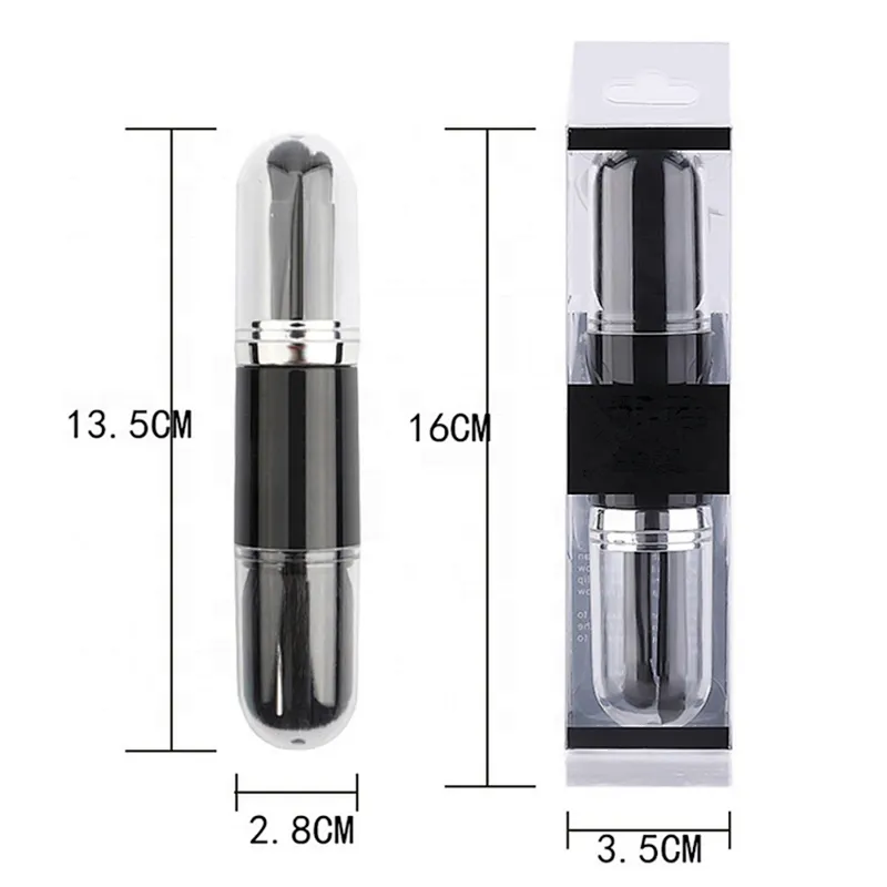 Double-headed Retractable Makeup Brush High Quality Powder Eyeshadow Eyelash Brush Cosmetic Tool