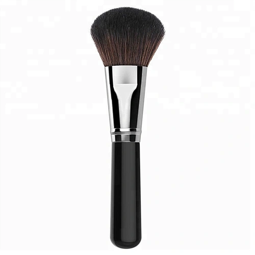 Newest High Quality Synthetic hair Private Label Black Powder Single Brush Cosmetic Contour Makeup Brush