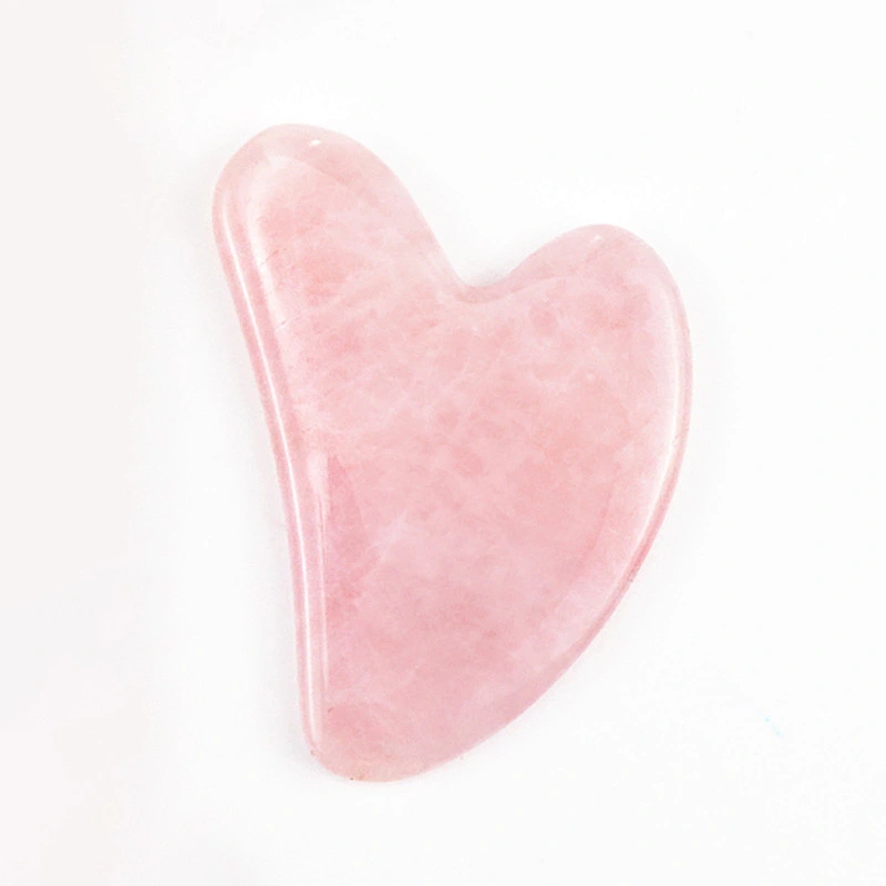 Gua Sha Scraping Massage Face Green Rose Quartz Jade Guasha Board Scraper Tool