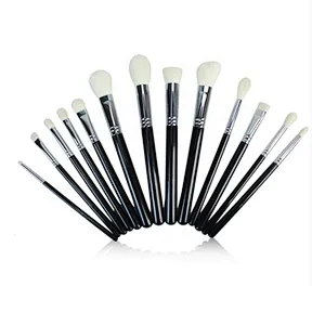 13PCS Black/Silver make up brushes set Blush Contour concealer Professional Make up Brush Tools kit
