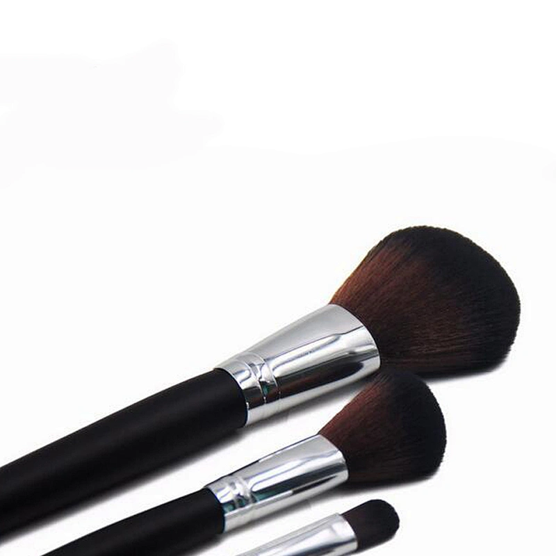 Wholesale cosmetic tools 5pcs professional custom logo powder blush eyeshadow eyebrow lip brush makeup brush set