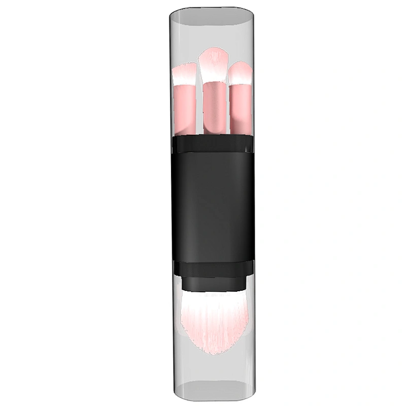 Creative 5pcs Travel Portable Flexible Mini Eye Makeup Brushes Set Powder Eyeliner Eyebrow Lip Make Up Brushes