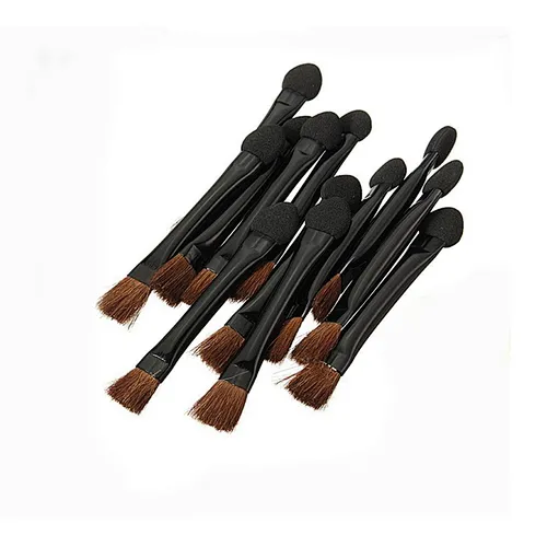 Wholesale double-use professional makeup tools disposable applicator eyeshadow brush