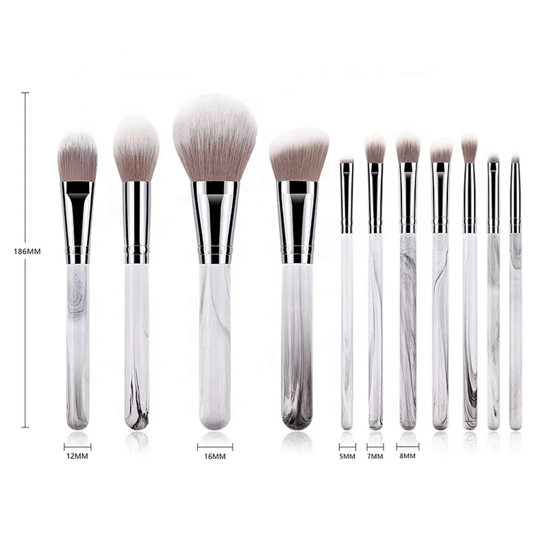11pcs/set High Quality Beauty Makeup Brushes Set Private Label Makeup Tools
