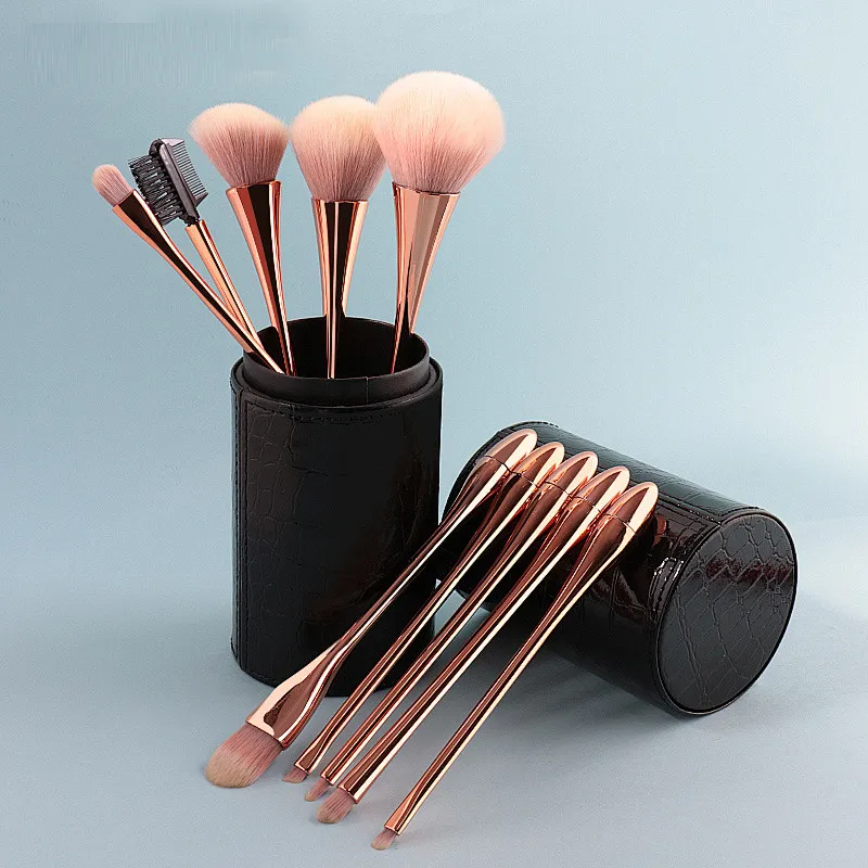 Small waist 10pcs professional custom logo makeup brushes beauty skin care make up beauty tools makeup brush set wholesale