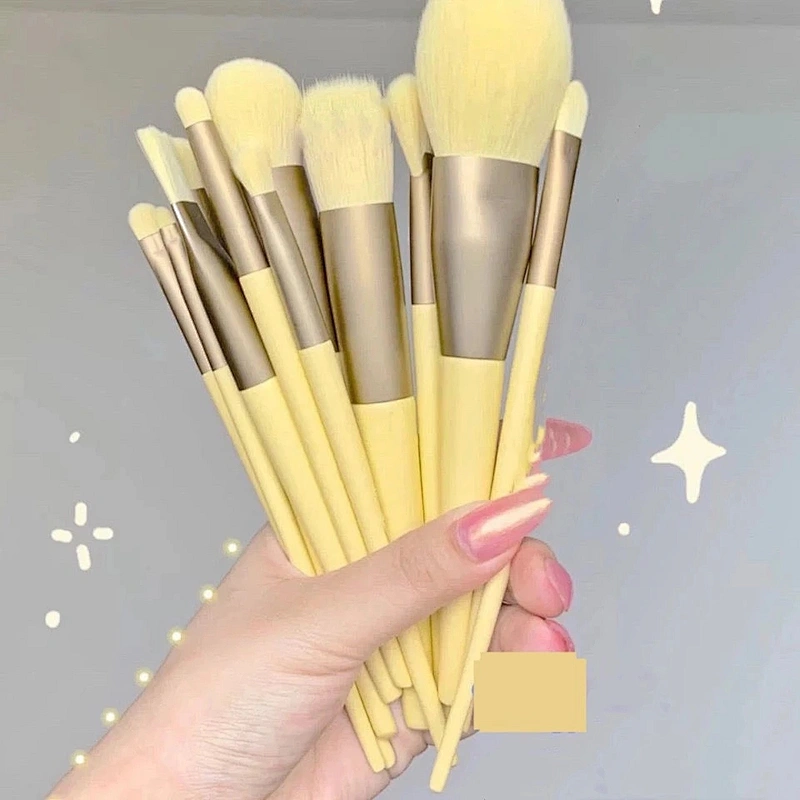 13Pcs Makeup Brush Set bag Foundation Powder Eyebrow Eyeshadow Blending Blush Brush Beauty Make Up Kit Tool