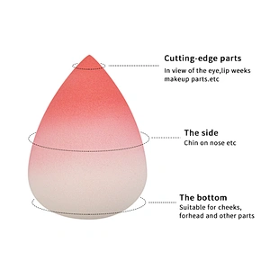 1set Makeup PU Sponge Support Beauty Sponge Holder Carbon Steel Metal Quickly Dry Cosmetic Puff Holder