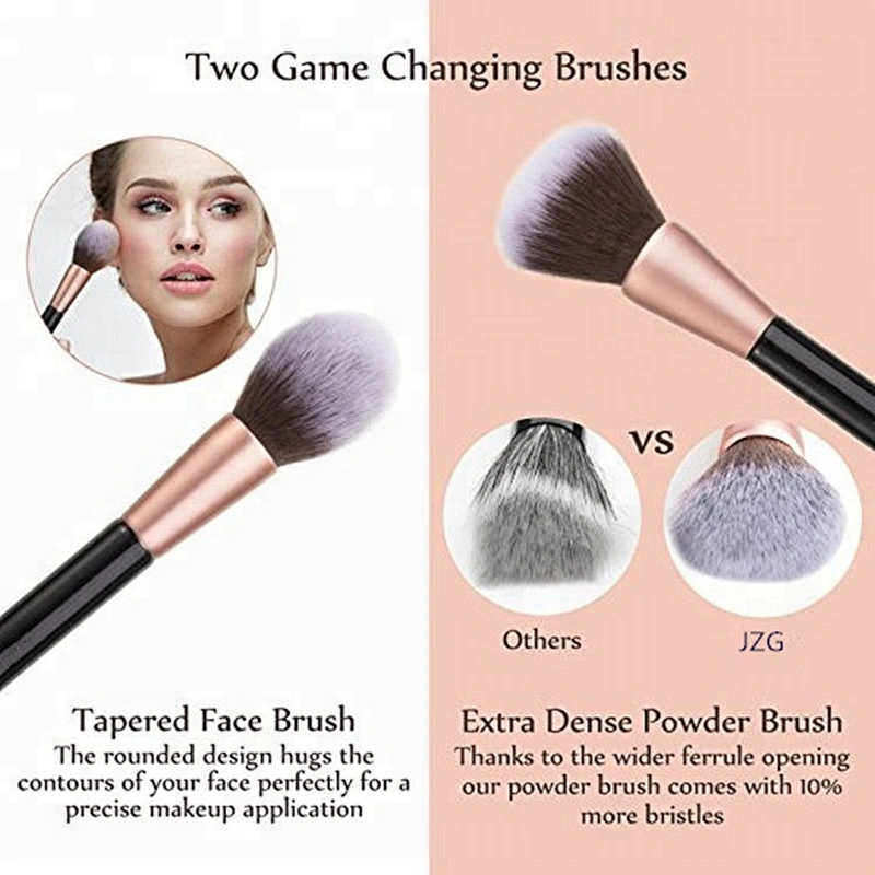 Wholesale 16pcs beauty cosmetics makeup brush gift sets for women