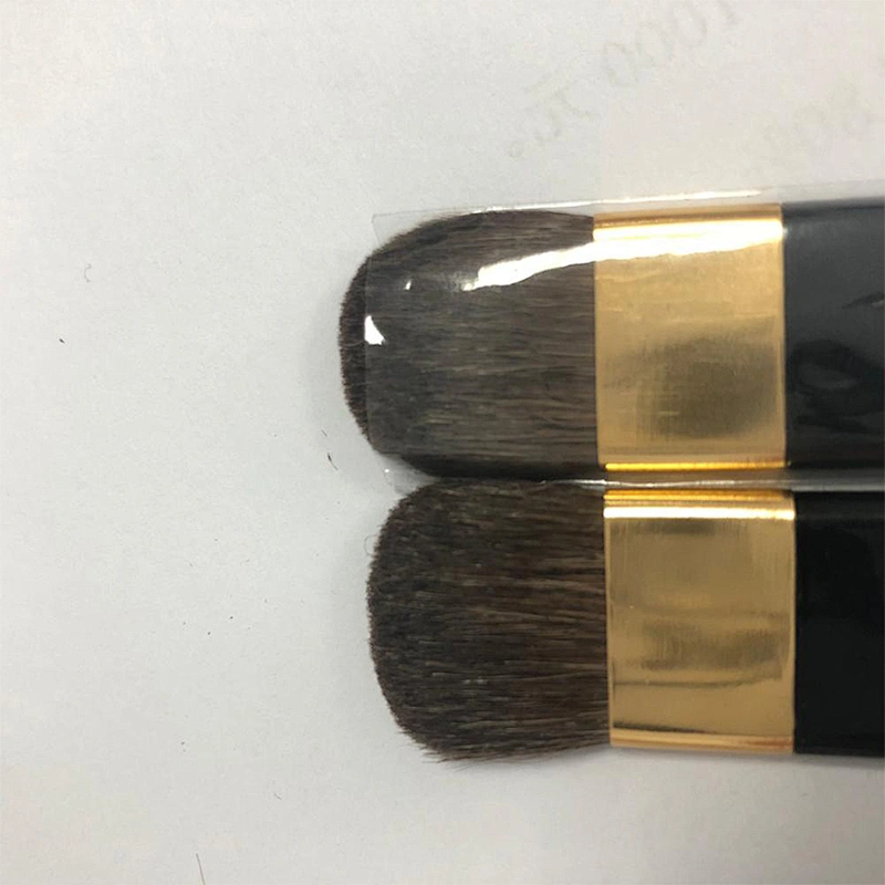 JZG Vegan High Quality Cheap Small Flat Beauty Makeup Foundation Blush Brush