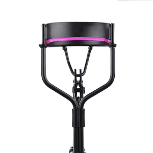 1Pc Pink/Blue/Black Cosmetic Eyelash Curler With Comb Tweezers Curling Eyelash Clip Cosmetic Eye Beauty Tool