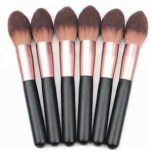 private label single powder makeup brush portable liquid kabuki foundation make up brush cosmetics brushes