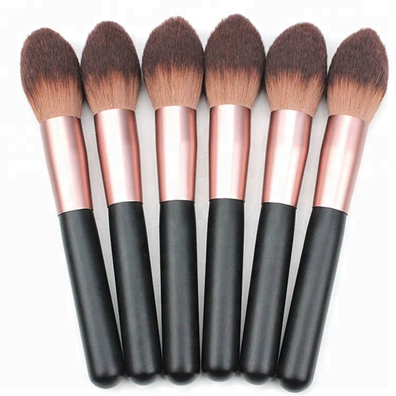 private label single powder makeup brush portable liquid kabuki foundation make up brush cosmetics brushes