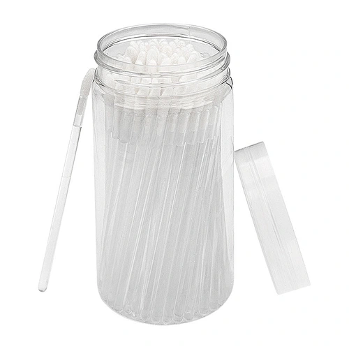 Cheap Disposable Lip Balm Make Up Applicator Flocked Tip Lipgloss Wands