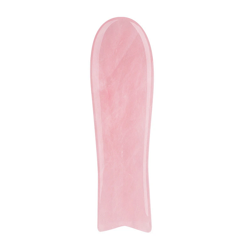 New Wholesale Hot Selling New Gua Sha Board Pink Body Massager Stone Rose Jade Guasha
