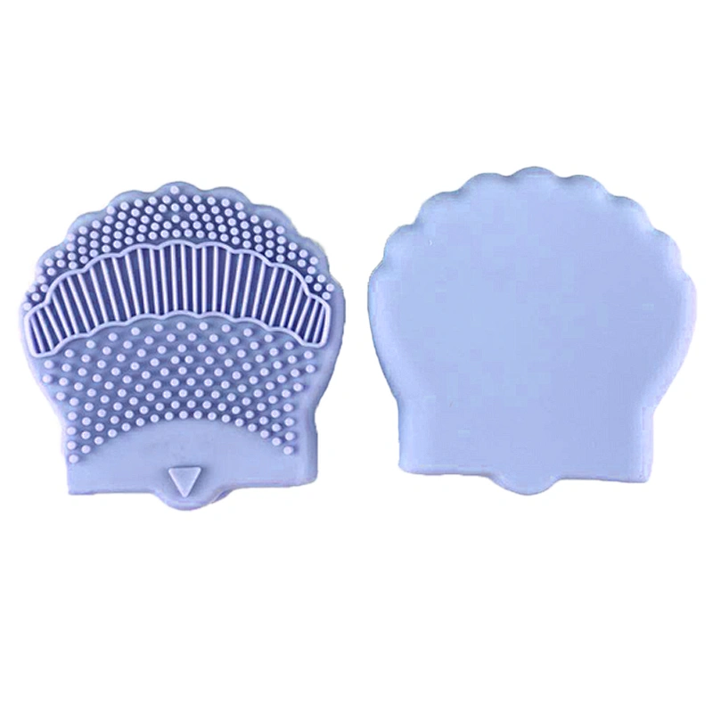 JZG 1pcs Newest Design Custom Easy To Clean Pad Cleaning Tool Mini Multi-color Silicone Makeup Brush Cleaner