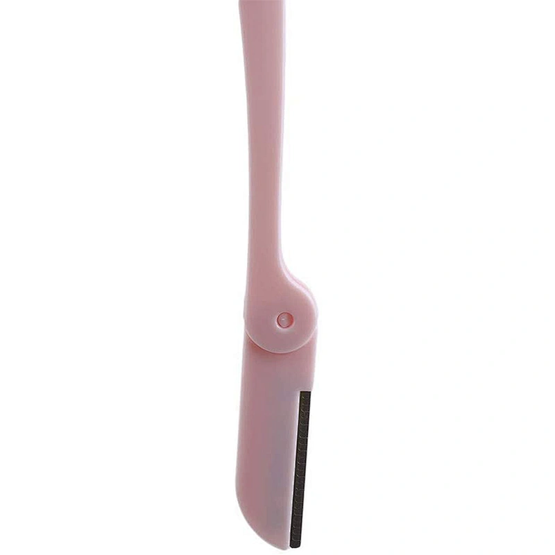 JZG 1pcs Custom Logo Cosmetic Makeup Tools Safety Razor Eyebrow Shaper Best Eyebrow Trimmer Razor