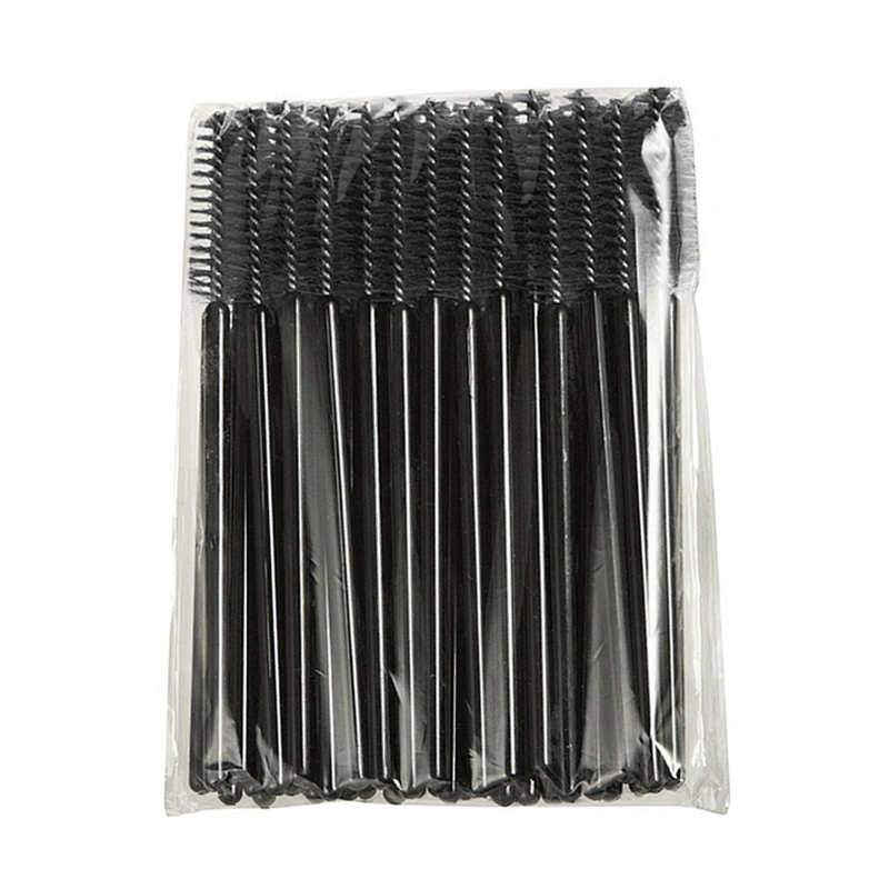 JZG Professional 50pcs/bag Disposable Eyelash Brush Mascara Wands Applicator Makeup Brush Tool Eyelash Extension Cosmetic Brush