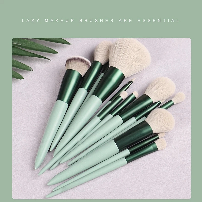 Makeup brushes set professional 13pcs private label