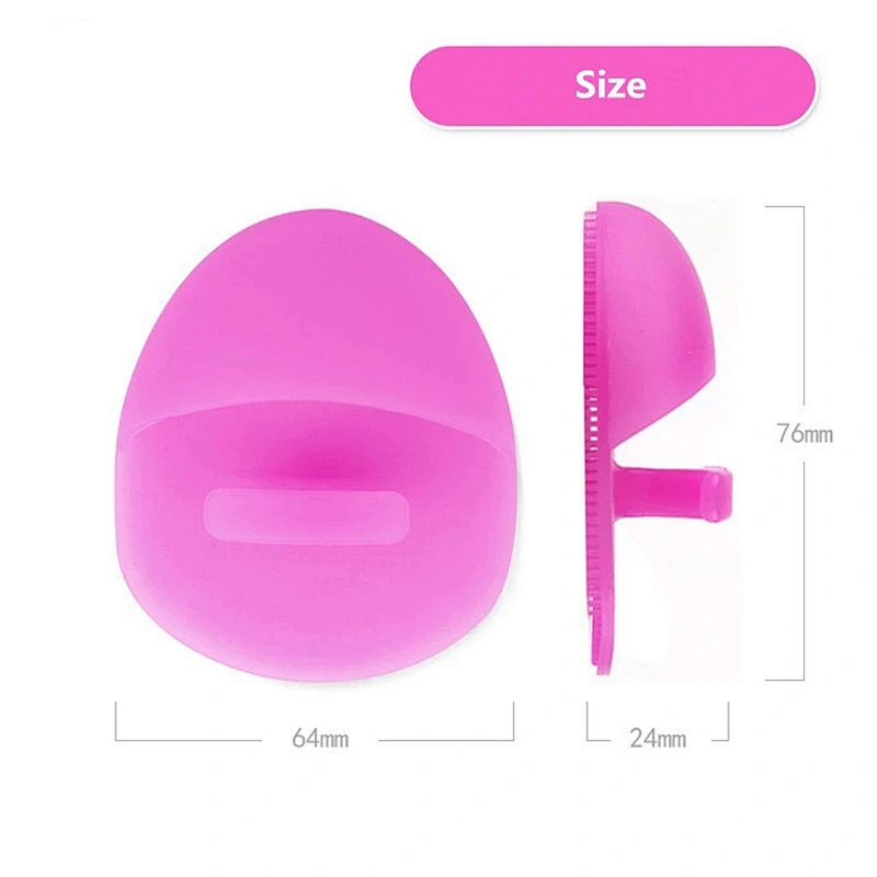 JZG Hot Selling Deep Cleansing Brush Face Cleaner Silicone Facial Skin Care Cleaner Silicone Massager Silicone Makeup Cleaner