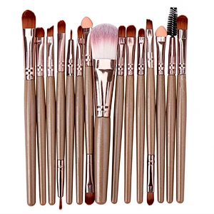 Professional 6/15/18Pcs Cosmetic Makeup Brush Foundation Eyeshadow Lip Make Up Eye Brushes Set Kit Pinceaux Maquillage