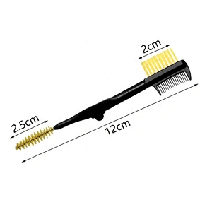 Double Sided Mini Eyebrow Brush Eyelash Comb Mascara Separator Beauty Cosmetic Eyebrow Makeup Brushes