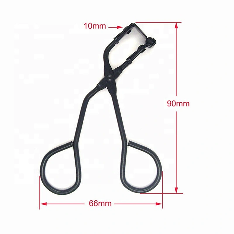 Private Label Eyelash Curler Folded False Eyelash Aids Nature Curl Steel Makeup Tools