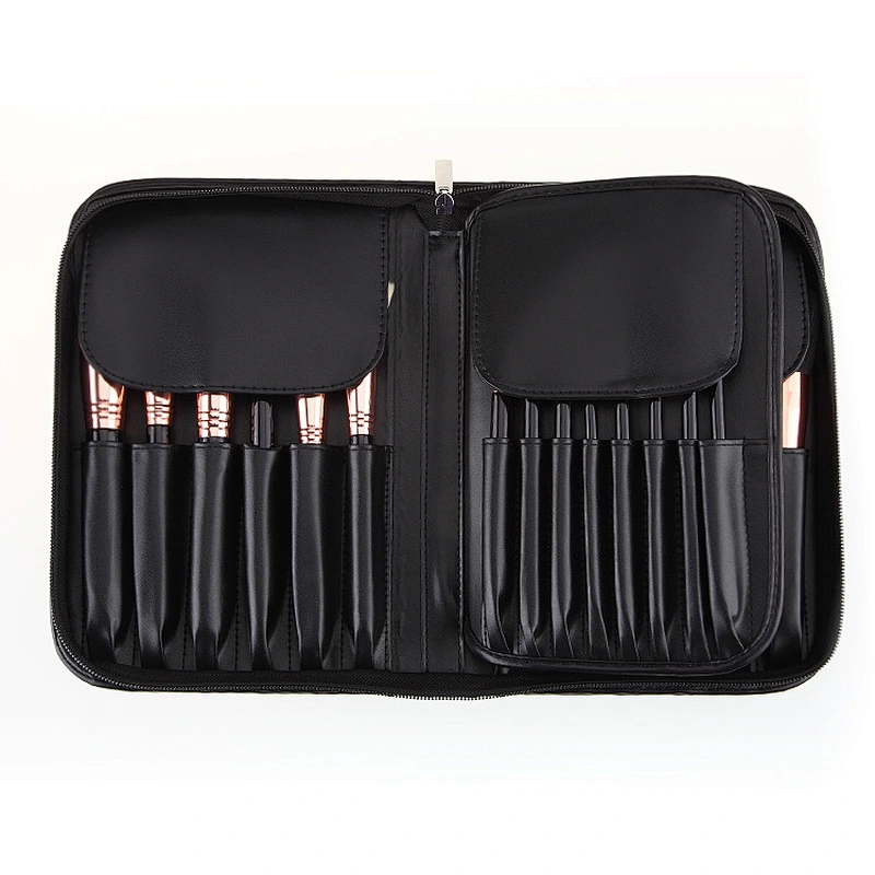 fashion custom logo multifunction lined zipper cheap makeup bags