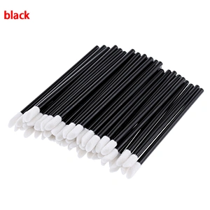 JZG Wholesale One-off White Disposable Makeup Applicator Cosmetic Brushes for Facial Eyelash Lip Gloss Wands Application