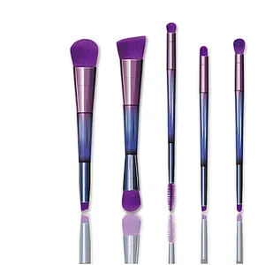 Fashionable Graded Double-Headed Makeup Brush