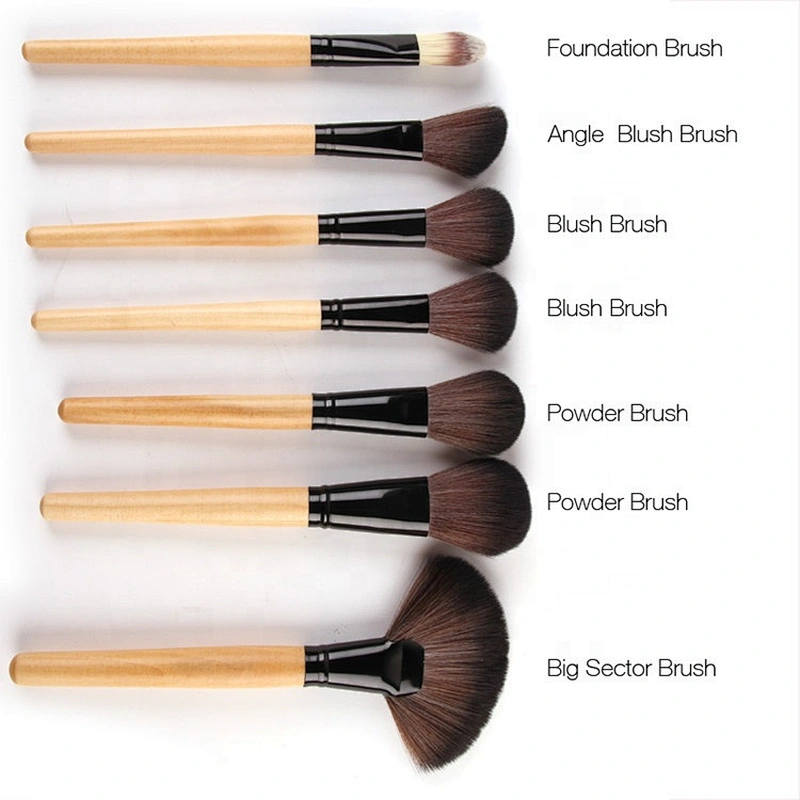 32Pcs Professional Custom Makeup Brushes Set Make up Brush Tools kit Natural-synthetic Hair Brushes Set Tools