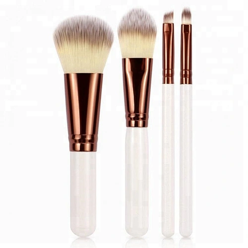 Imported Wholesale 4 Pcs/Set Makeup Brushes Set Facial Foundation Eyeliner Blush Brush Kit Cosmetic Beauty Tools