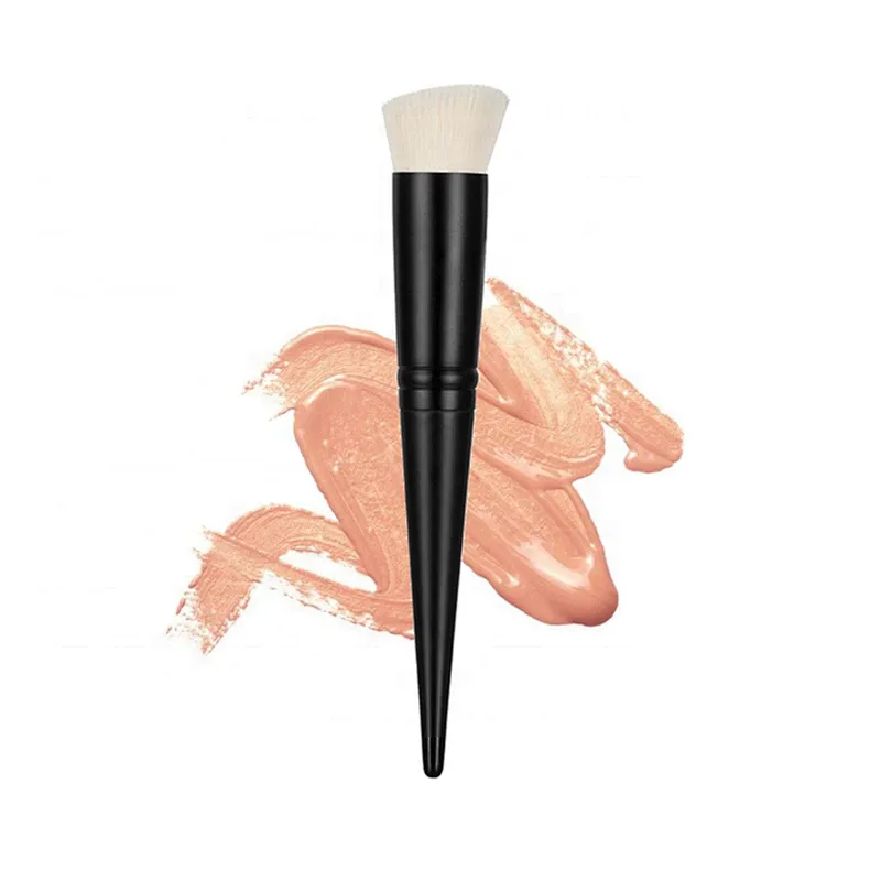 High End Makeup Brush Concave Angled Make-up Brushes Liquid Foundation Application