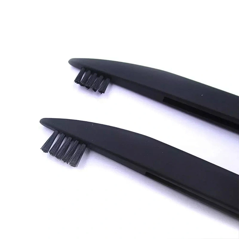 JZG 1pcs Private Label Logo Hot Sale Personal Lady Eyebrow Trimmer Eyebrow Knife With Brow Brush