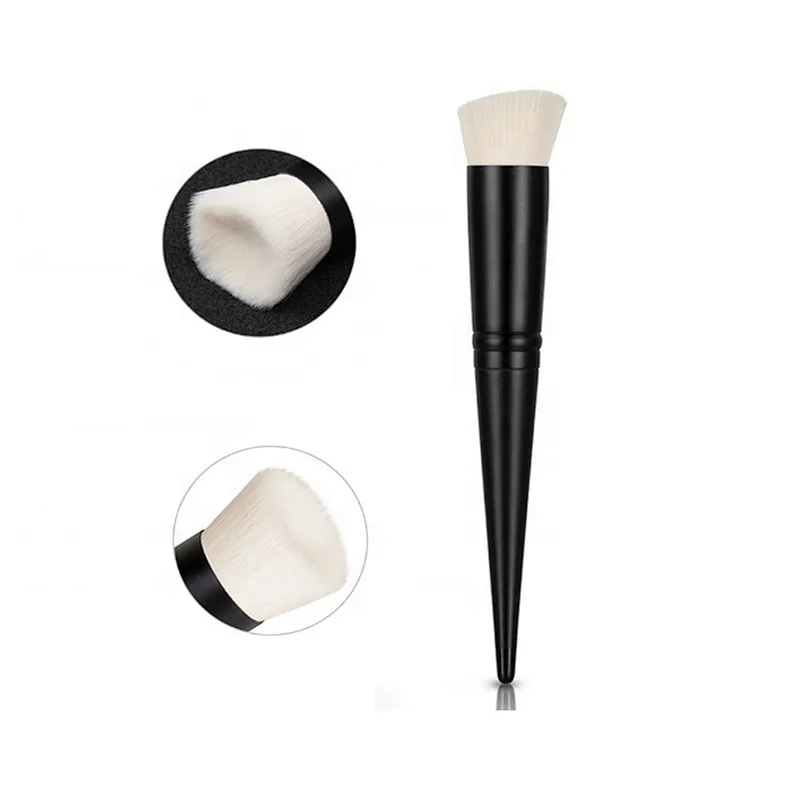 High End Makeup Brush Concave Angled Make-up Brushes Liquid Foundation Application