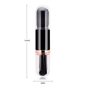 JZG Vegan New Style Double Side Makeup Brushes Retractable 4 in 1 Mini Makeup Brush Set For Travel