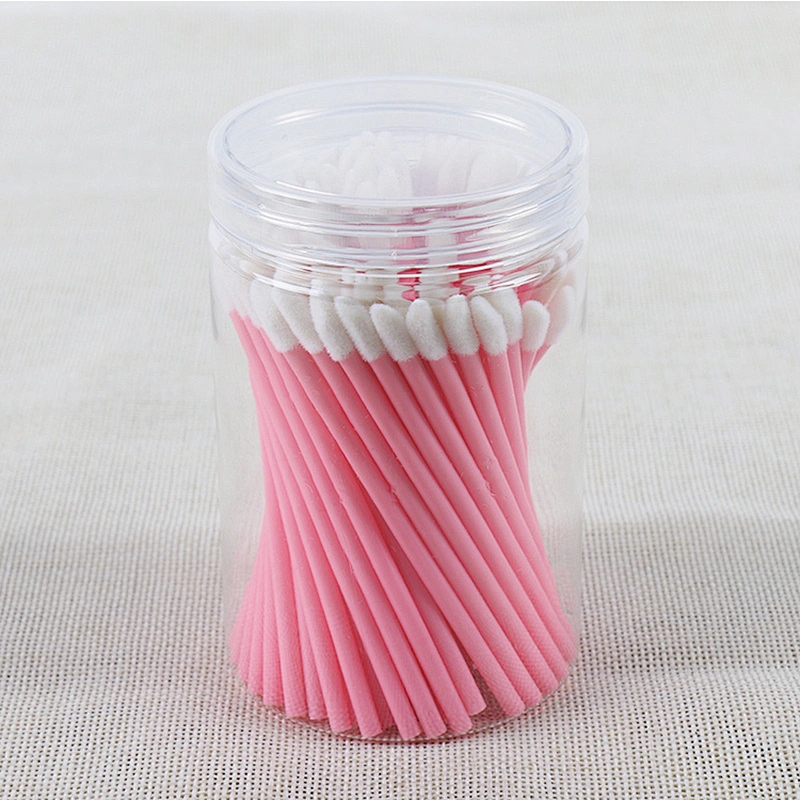 Disposable Makeup Lipstick Stick Wands Liner Lip Gloss Brush Eyelash Applicator