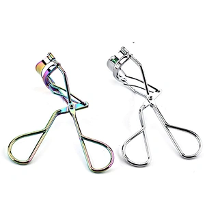 1pcs Rainbow Eyelash Curlers Eye Lashes Curling Clip False Eyelashes Cosmetic Beauty Makeup Tool Metal Accessories