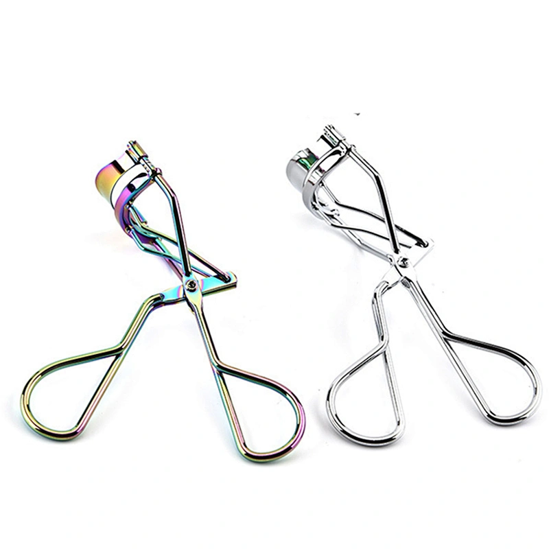 1pcs Rainbow Eyelash Curlers Eye Lashes Curling Clip False Eyelashes Cosmetic Beauty Makeup Tool Metal Accessories