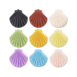 JZG OEM Factory Wholesale Private Label Sea Shell Shape Various Colors 100% Natural Soft Skin Care Konjac Sponge Washing Cleaner