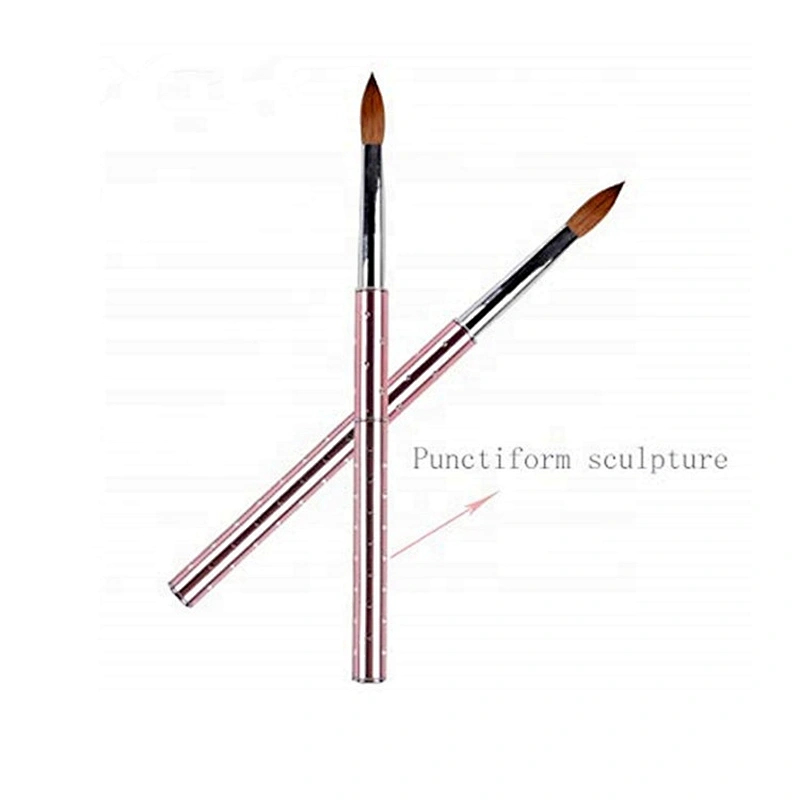 Private Label New Kolinsky Nail Art Brushes Beauty Makeup Brush