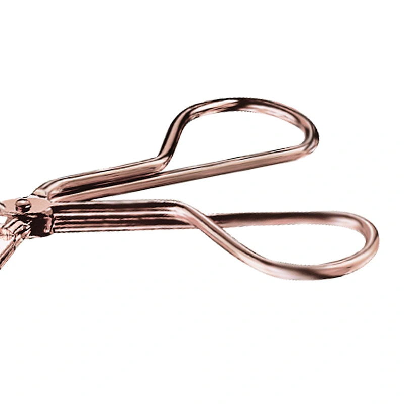 Wholesale 1PCS Custom Private Label Beauty Tools Rose Gold Eyelash Curler Pack with Free Opp bag or PET box
