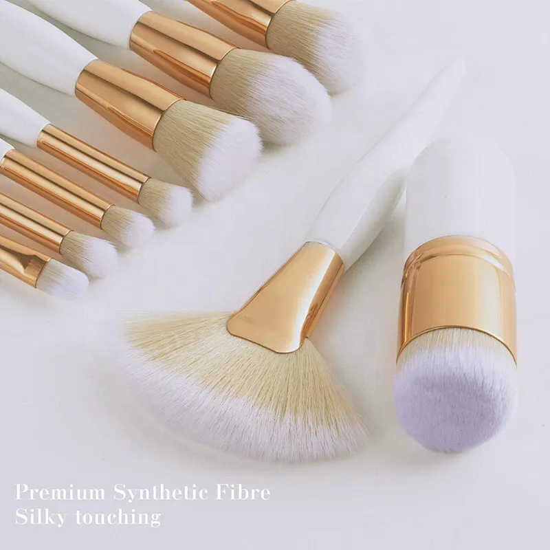 Makeup Brush Set With Case 9Pcs Eye Shadow Foundation Blending Contouring Blushing Highlight Concealer Cosmetics Makeup Brushes