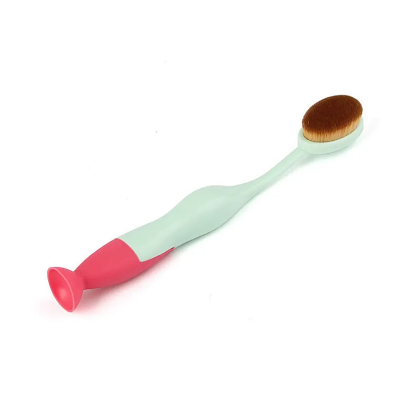 1pc Professional Sucker Beauty Brush Toothbrush Type Powder Foundation Brush Multi-functional Makeup Brush