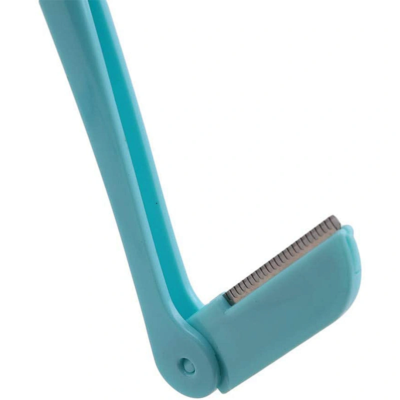 JZG 1pcs Custom Logo Cosmetic Makeup Tools Safety Razor Eyebrow Shaper Best Eyebrow Trimmer Razor