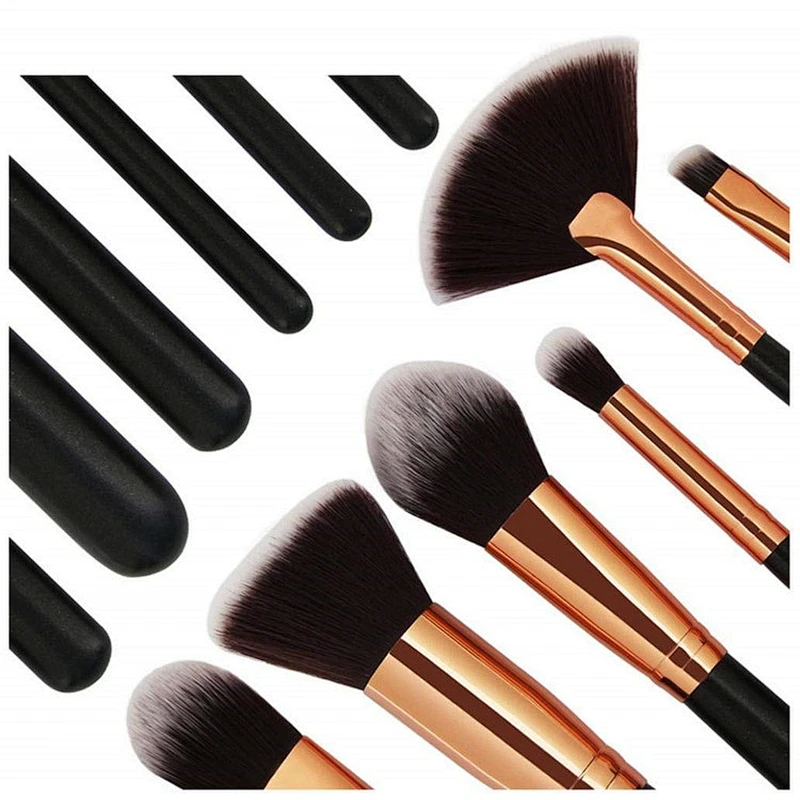 hot selling 6pcs makeup brushes custom logo cosmetic foundation brush set