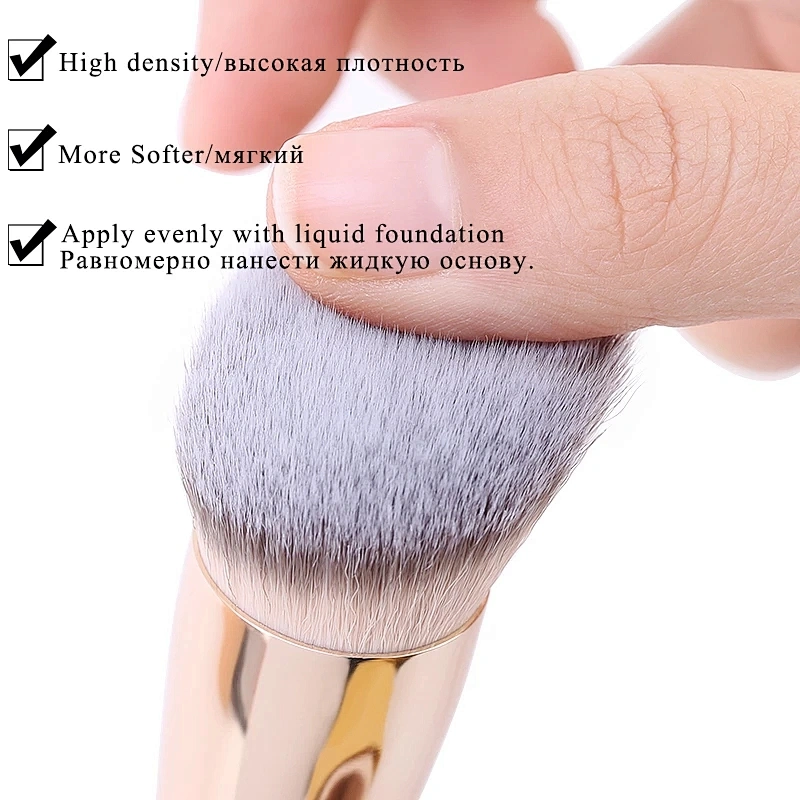 1PCS Oblique Head Foundation brush Powder Concealer Liquid Foundation Face Makeup Brushes Tools Professional Beauty Cosmetics