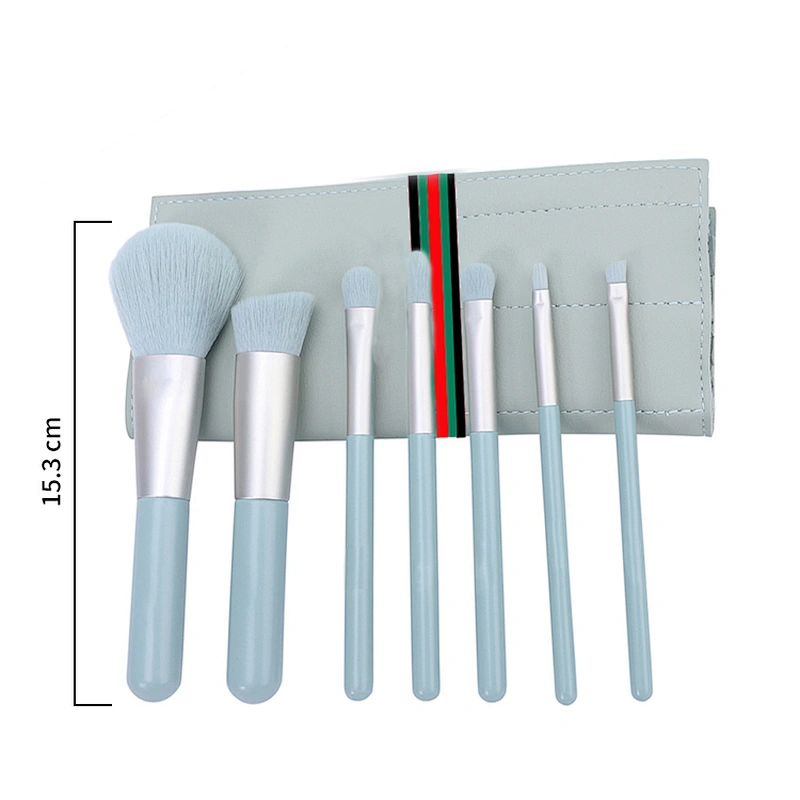 Brushes Factory Newest Private Label OEM Customized 7pcs Professional Portable Makeup Brushes Makeup Up Cosmetic