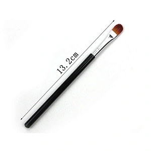 JZG High Quality 1pcs Factory wholesale Brush Private Label Single Mini Flat Eyeshadow Brush Concealer Makeup Brush