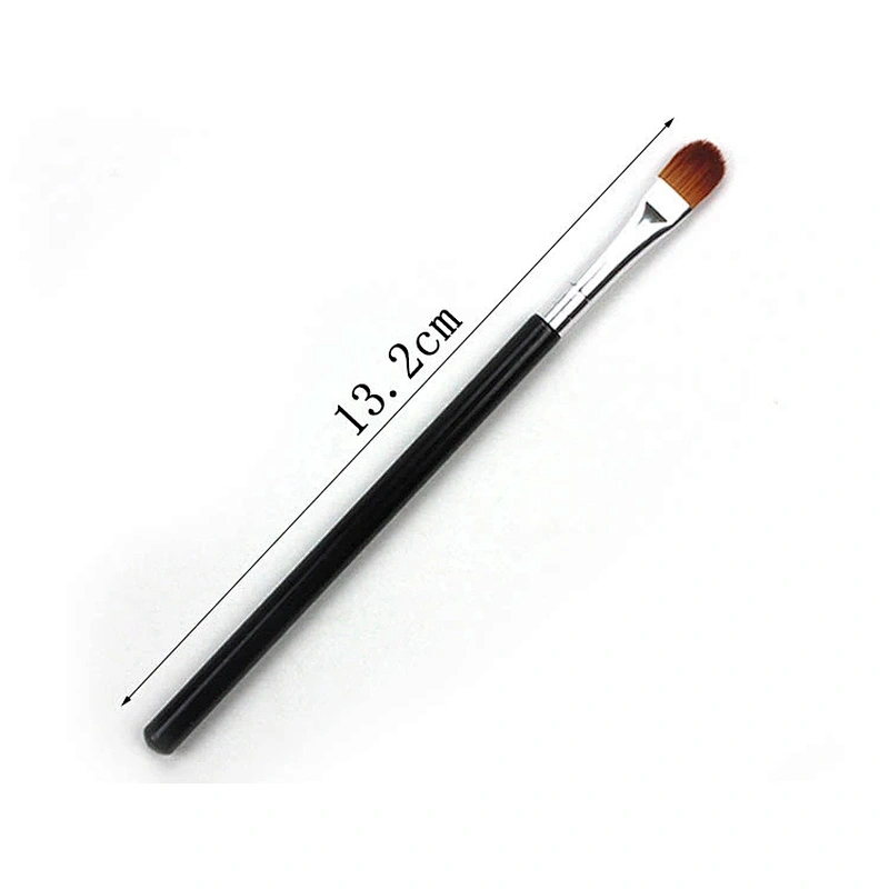 JZG High Quality 1pcs Factory wholesale Brush Private Label Single Mini Flat Eyeshadow Brush Concealer Makeup Brush