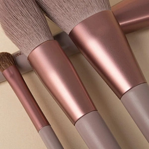 Large Makeup Brush Set White Concealer Foundation Blush Powder Blend Cosmetic Make Up Brushes Eyeshadow Fan Highlighter Brush